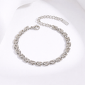Celeste Silver Chain Bracelet